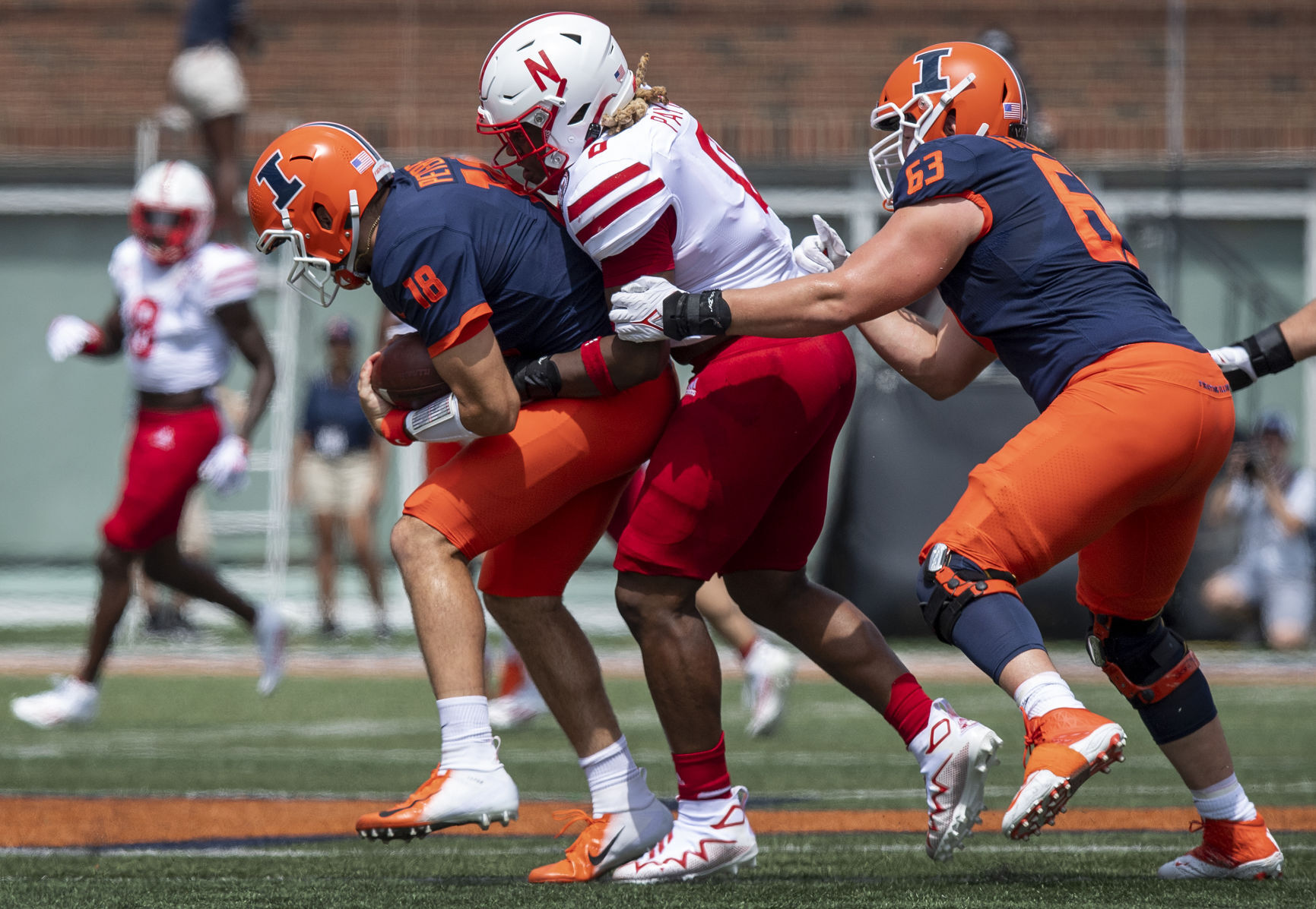 Nebraska vs. Illinois, 8.28